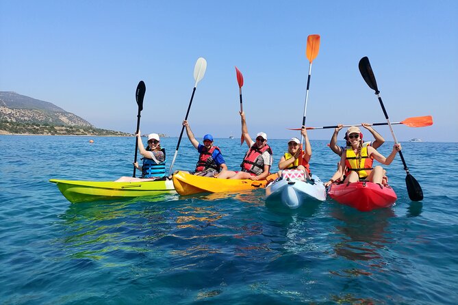 Aphrodite Kayak Experience with Guide and Free photos included - Private customization for families and groups of 4 to 10