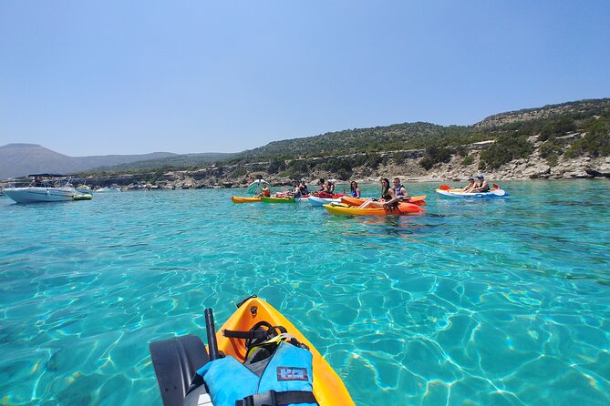 Aphrodite Kayak Experience with Guide and Free photos included - The route you’ll actually paddle, with practical expectations