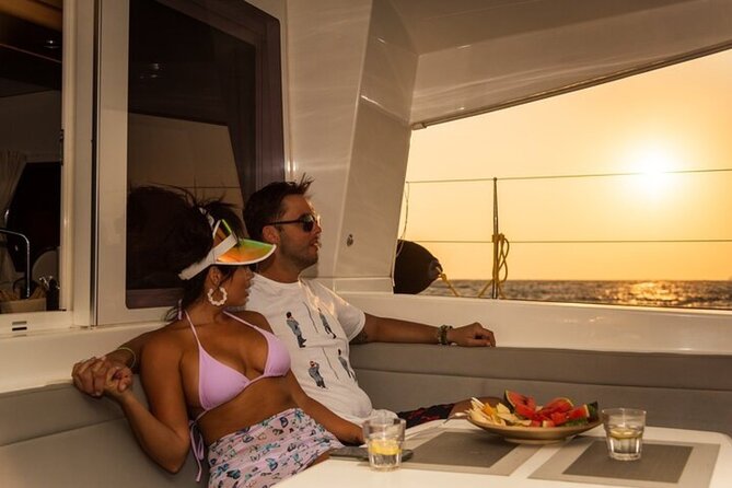 Ayia Napa: Sunset Catamaran Cruise with Lunch & Open Bar - The sunset finale: how the day lands on the best view