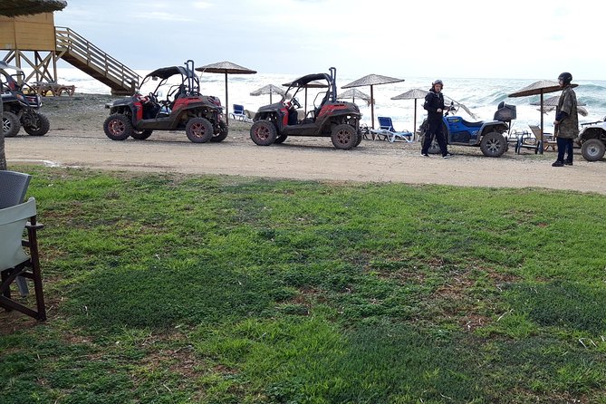 Beach & Off road Buggy Safari in Paphos - Stop by the sea: Geroskipou and Riccos Beach