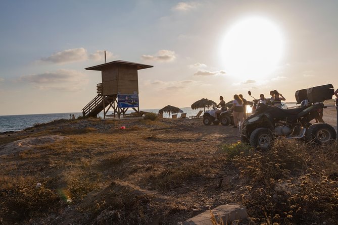 Beach & Off road Buggy Safari in Paphos - The Mandria Beach Bar Shack break: short, scenic, useful