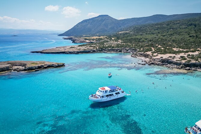Blue Lagoon (Akamas) Bus & Boat Tour with Water Slide from Paphos - Key Highlights