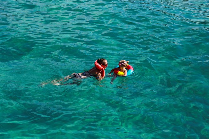 Blue Lagoon and Aphrodite's Baths Guided Day Tour from Paphos - Latchi Harbour: the calm break between water stops