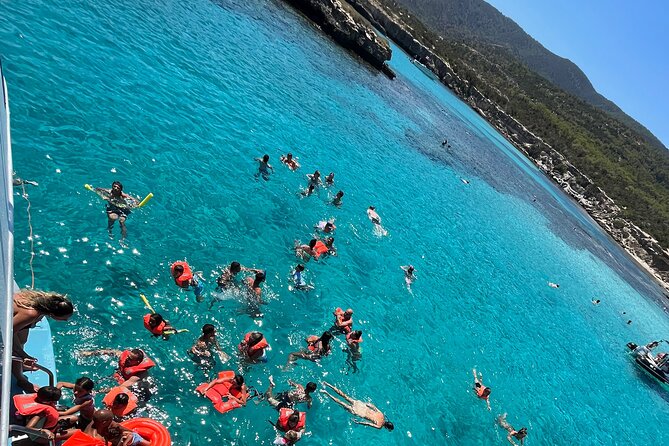 Blue Lagoon cruise: giant slide, music & Paphos hotel transfers - Food and drinks: what is included, and how to plan your purchases