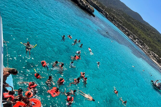Blue Lagoon trip with slide & music departing from Latchi harbour - Blue Lagoon hour: where the whole trip earns its keep