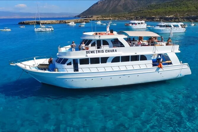 Demetris Chara Boat/Blue Lagoon boat trips with BBQ and SLIDE - Key things to know before you go