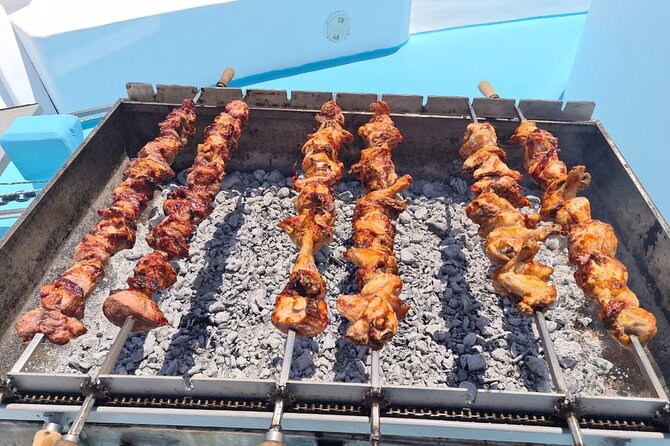 Demetris Chara Boat/Blue Lagoon boat trips with BBQ and SLIDE - Blue Lagoon stop at about two hours, your chance to swim and settle in