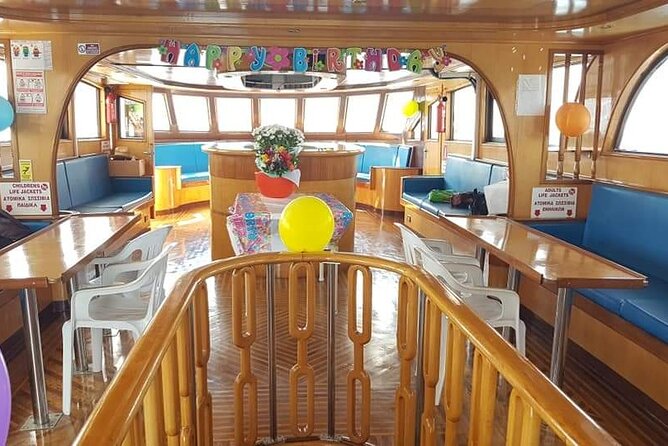 Demetris Chara Boat/Blue Lagoon boat trips with BBQ and SLIDE - How the group size affects your comfort
