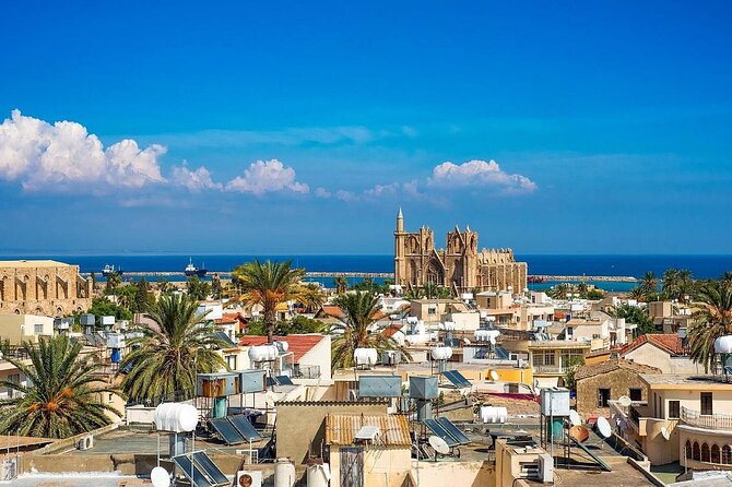 Famagusta and Blue Lagoon Jeep Safari from Protaras - Crossing into the north: checkpoints, walled streets, and Othello Tower photos