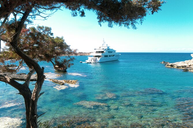 From Paphos: Blue Lagoon Cruise With Water Slide - Boarding Blue Lagoon II: inside seating matters