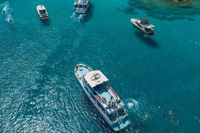 From Protaras: Turtle Cove & Blue Lagoon Cruise - Blue Lagoon: second swim stop in the clearest water zone