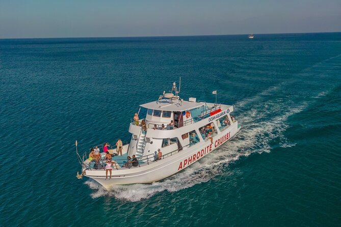 From Protaras: Turtle Cove & Blue Lagoon Cruise - What the boat experience is like: Wi-Fi, restrooms, and real space