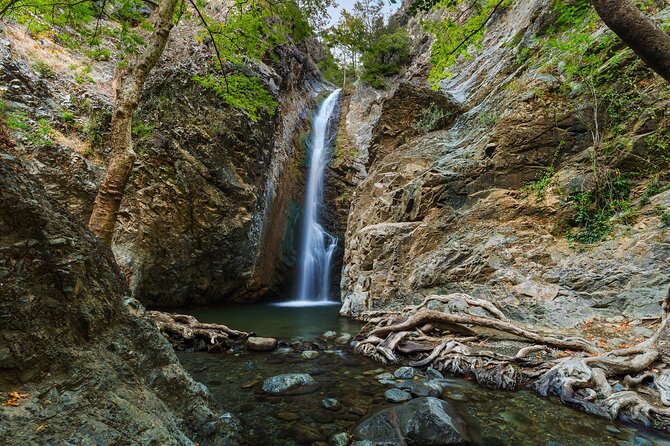 Full Day Tour in Troodos Mountains: Villages & Waterfalls - Ktima Gerolemo winery near Omodos: organic vines and views (with tastings)