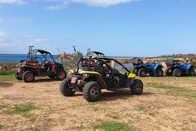 Half-Day Buggy Safari to Akamas Peninsula with Lunch - Edro III shipwreck and sea caves: short stop, high wow factor
