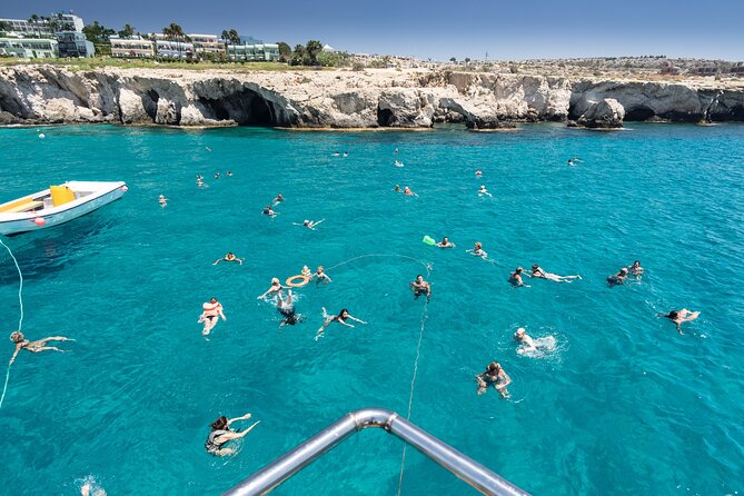 Half-Day Odyssey Guided Boat Safari with Lunch in Cyprus - Blue Lagoon: Your Main Swim Moment
