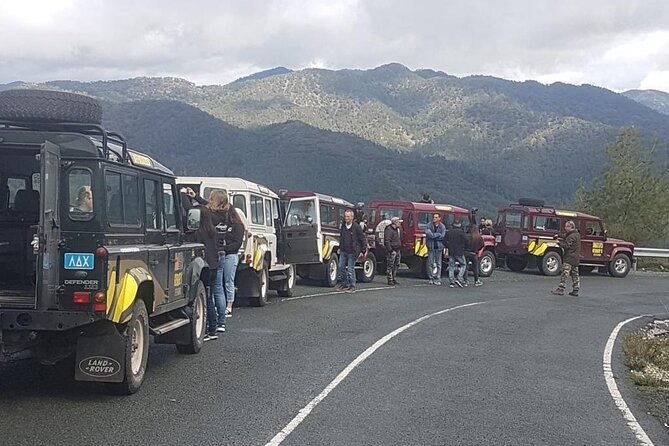 Jeep Safari to Troodos mountains : Nature, Villages and Blue Wine - Salamiou Coffee on Sand, Halloumi, and Zivania