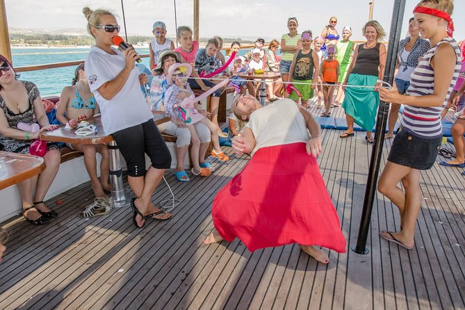 Jolly Roger Boat Cruise from Paphos - Paphos Harbour Departure and the 9:00am Start
