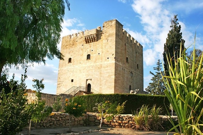 Kourion Ruins, Kolossi Castle and Winery Guided Visit from Paphos - Key points at a glance