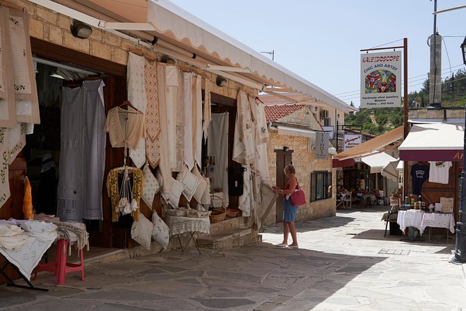 Kourion Ruins, Kolossi Castle and Winery Guided Visit from Paphos - Omodos guided village walk: mountain-ringed atmosphere without a long slog