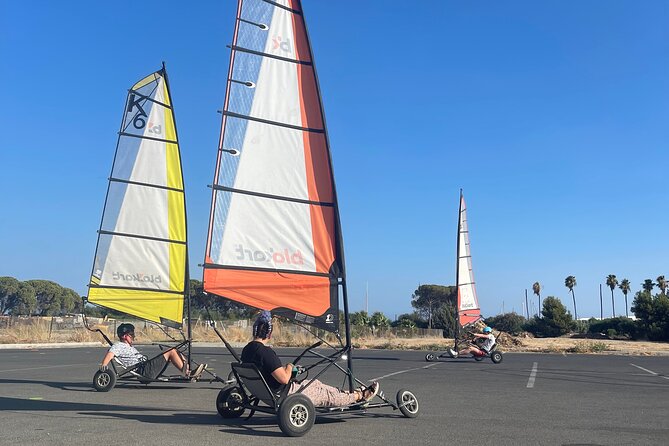 Land Sailing in Limassol - Your First Lesson, How You Actually Control a Land Sail