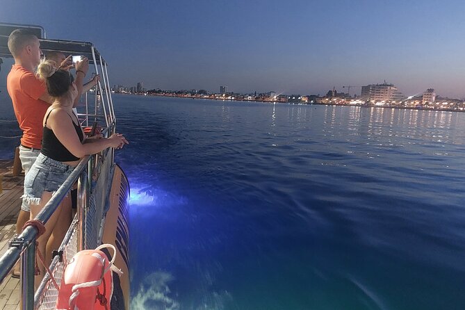 Larnaca Sunset Cruise with Unlimited Beers & Wine - Snorkeling gear included, and how the underwater cabin changes the game
