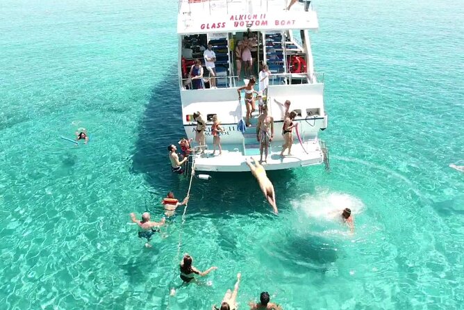 Latchi to Blue Lagoon Glass Bottom+slide Boat Tour - The Sail Out, When the Crew Turns Travel Time Into Sightseeing