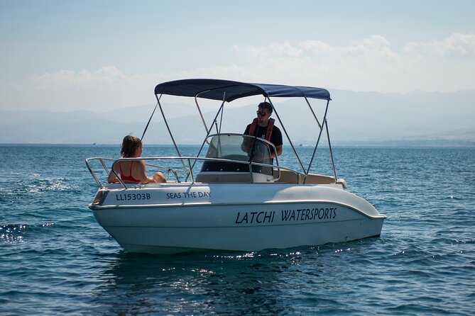 Luxury Eden 18 Private Self-drive boat hire to Blue Lagoon & more - Quick highlights