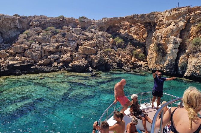 Medusa Cruises: 4-Hour Turtle Chill-Out Cruise / Lunch – Protaras - The Cyclops Caves, Lovers Bridge, and the Lighthouse You See Like a Secret