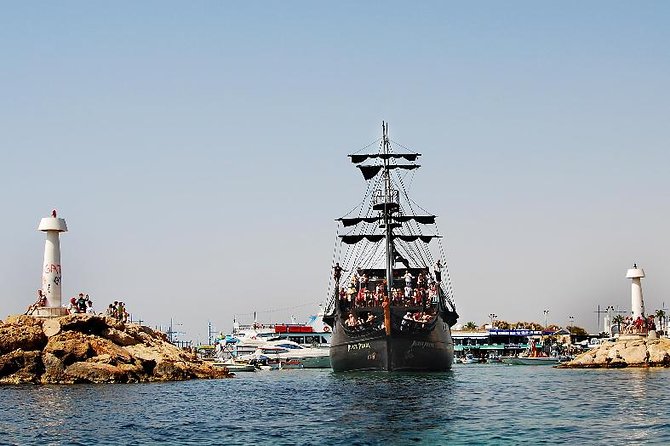 Mega Day Black Pearl Cruise from Protaras - Pirate-Boat day cruise from Ayia Napa Harbour
