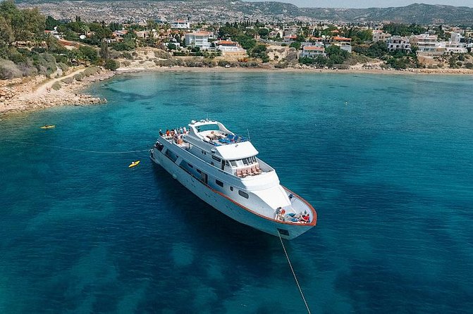 Ocean Flyer VIP Cruise from Paphos Adults Only - Swim stops, canoeing, and the snorkeling question you should ask yourself