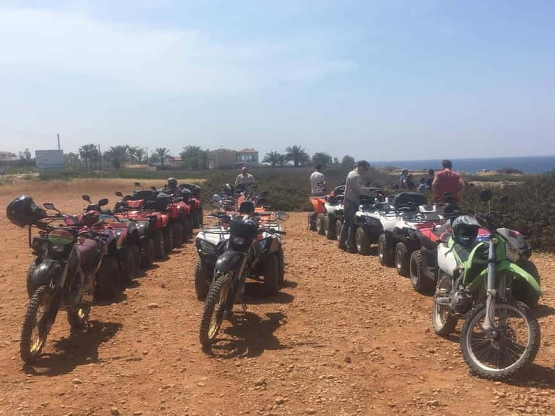 Paphos: Buggy Tour Akamas incl and Adonis Falls - Lara Bay and Turtle Bay viewpoints, plus a real swim break