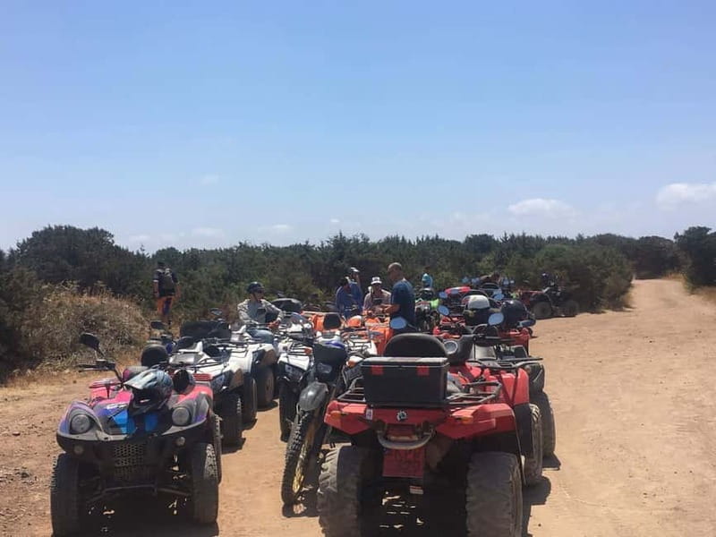 Paphos: Buggy Tour Akamas incl and Adonis Falls - Guides and safety on your own ATV or buggy
