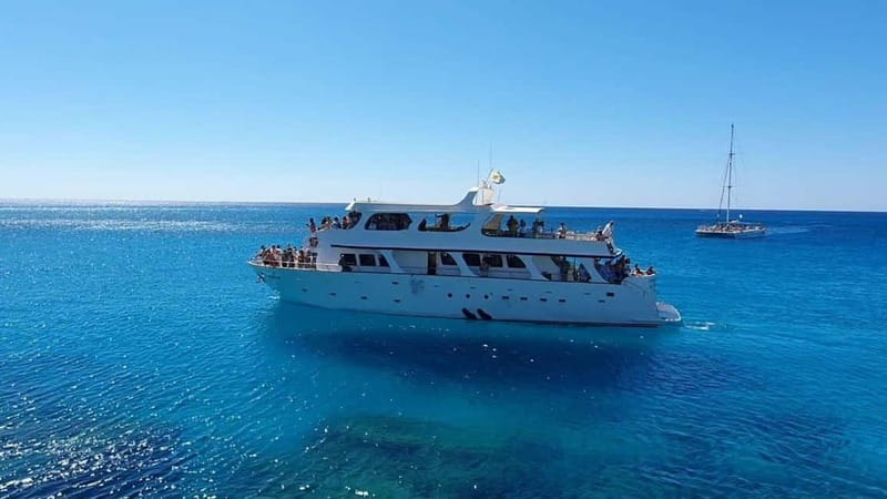 Protaras: 80s and 90s Sunset Cruise with Cypriot Dinner & DJ - Included drinks and onboard Wi-Fi: how to plan your night