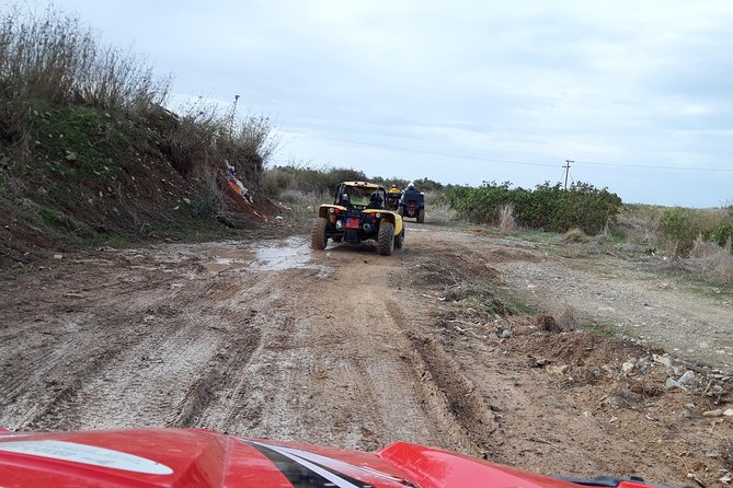 Self drive Buggy Safari at Aphrodite's Rock in Paphos - The approach to Aphrodite’s Rock: coastline to the final straight