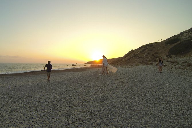 Self drive Buggy Safari at Aphrodite's Rock in Paphos - Your free time near the beach: tunnel access, swim options, and small on-site comforts