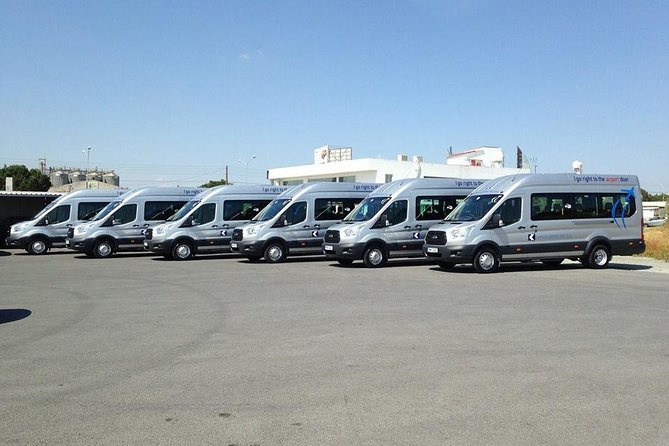 Shared shuttle transfer from Larnaca Airport to Hotels - Key things to know before you board