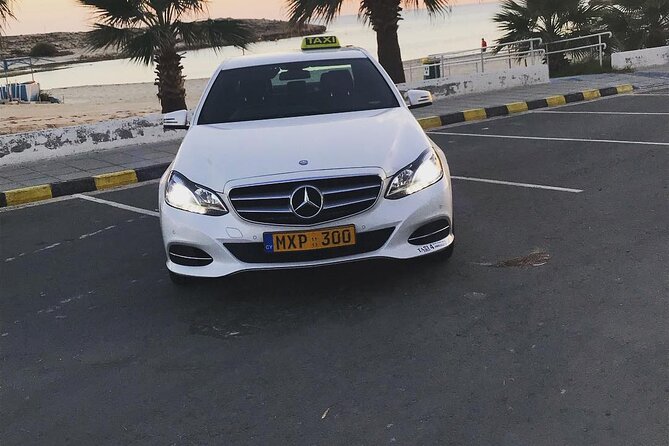 Taxi transfer from LCA airport to Ayia Napa or Ayia Napa to LCA airport - A helpful driver, including a real name from the reviews