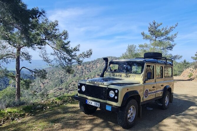 Troodos Mountains Jeep Tour with Wine Tasting - Stop 5: Chantara Waterfall Off-Road, Forest Walk, and a Real Swim