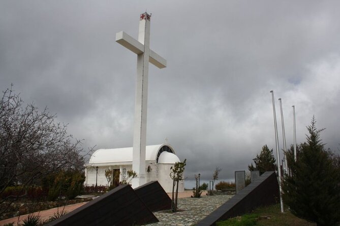 Troodos Peaks & Mountain Flavors Day Tour from Paphos - Chrysoroyiatissa Monastery: icons, calm grounds, and valley views