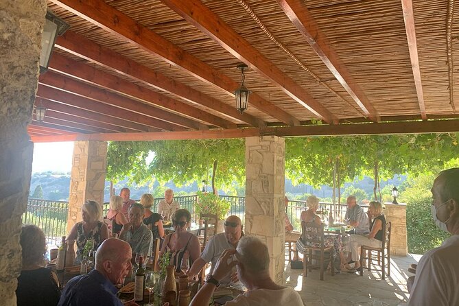 Wine Tasting and Winery Tour in Lemona Village, Paphos - Snacks on the Terrace: Bread, Cheese, and a Calm Pace