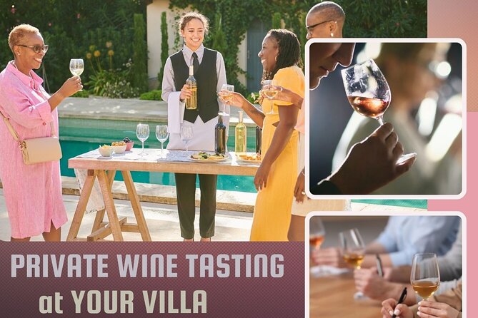 wine tasting at your villa - How the Villa Setup Changes the Whole Evening
