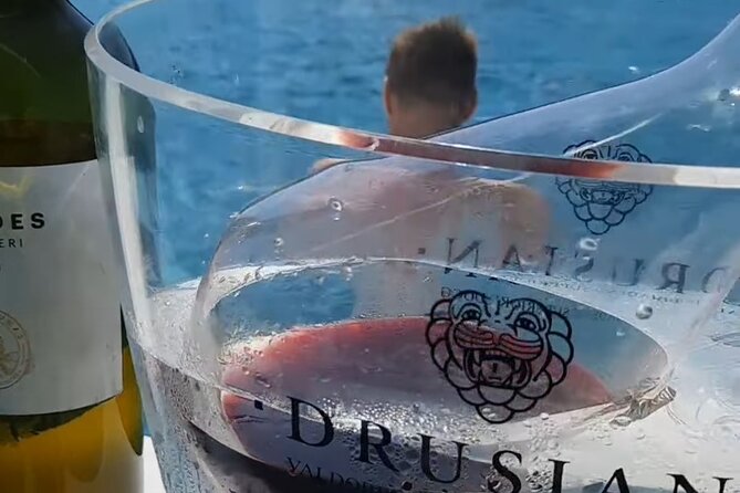 Wine tasting on-board the Demetris Chara BBQboat BlueLagoon tours - Blue Lagoon stop: make the most of about 2 hours and 30 minutes